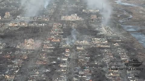 Combat work of tank and artillery units in the city