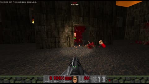 Brutal Doom 2 - Hell on Earth - Pistol Start - Hard Realism - The Waste Tunnels (level 5)