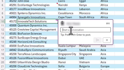 Chat-Style Comments in Excel? Yes Please! (Shortcut Included)