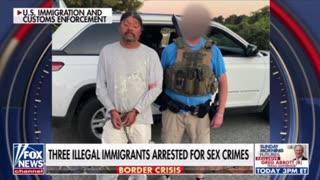 Three illegal immigrants arrested for sex crimes