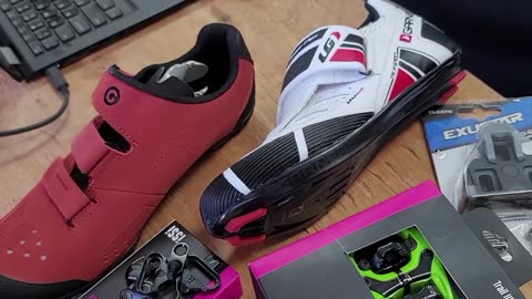 Indoor Cycling Shoes, Cleats & Pedals