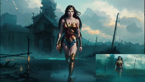 【AI animation】 《Wonder Woman》