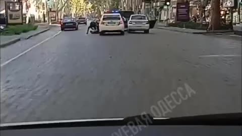 A taxi driver was mobilized in Odessa