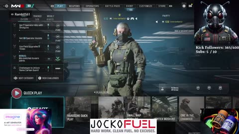 Kick.com / Xgaming Livestream Fallout 76 / Resurgence / mw3 Game-play + Background Audio Only #21