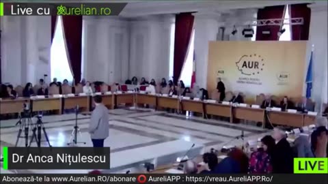 Dr. Anca Nițulescu, Palatul Parlamentului, 10 feb 2023: „E vorba de o dezinformare medicală la nivel instituționalizat”