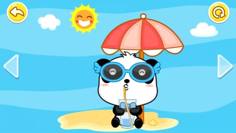 Baby Panda´s Daily Life Panda games Babybus-Learn baby habits