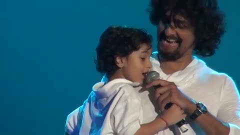 Sonu Nigam - Sings with Son Neevan Nigam - Live San Jose 2012