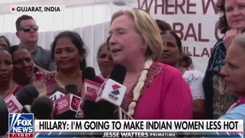 Hillary: I’m going to make Indian women less hot 😂