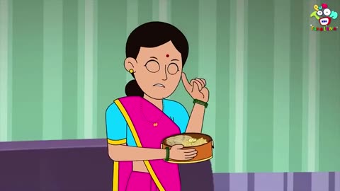 Manchurian vs Noodles | Types of Dishes | English Moral Stories | English Animated | English Cartoon