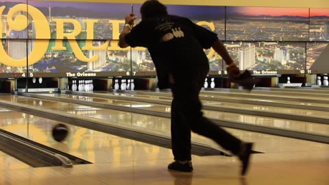 (ASMR) Sound at a the Orleans bowling center in Las Vegas.