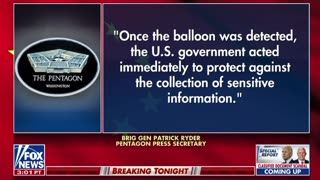 A Chinese spy balloon has been seen over Montana