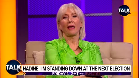 NADINE DORRIES STANDING DOWN AT NEXT ELECTION