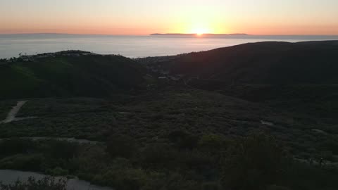 Top of the World Laguna Beach Drone Flight 4k