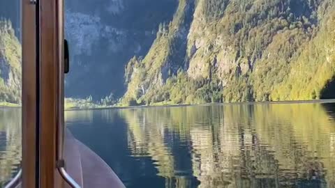 Boat rides in Germany 🛶😱 #boatride