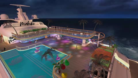 Avakin Life - Moonlit Splash (B-Y-O-B!) (Social Spots) Demo Review "Limited Time Only"