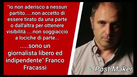 FRANCO FRACASSI: CHIARIMENTO DOVEROSO