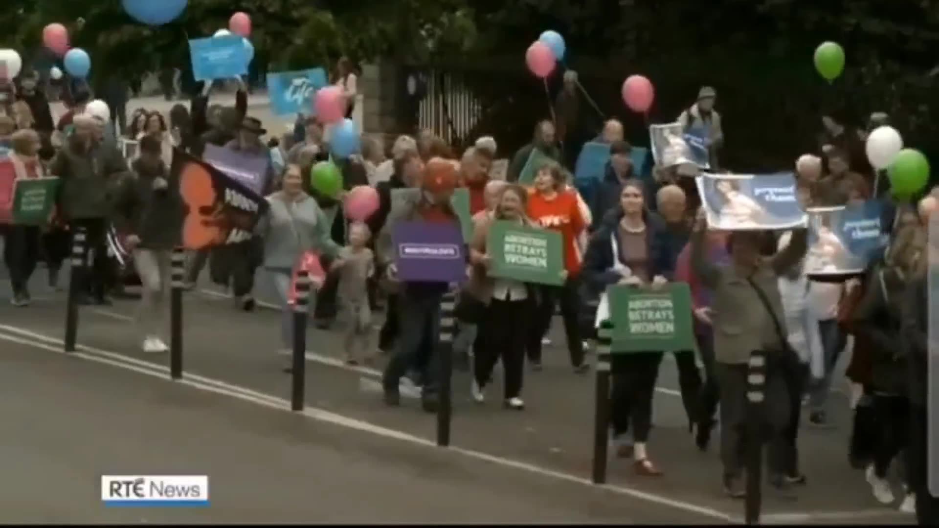 Pro-Life March Dublin-RTE News report-5th May 2024