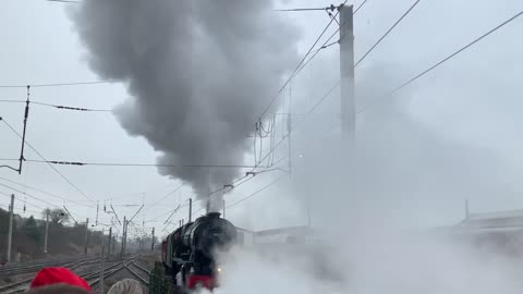 Scots Guardsman Carnforth Station #steamtrain #locomotive