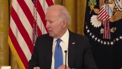 Biden: "What I'm gonna do is... uh... I'm gonna be quiet, right?