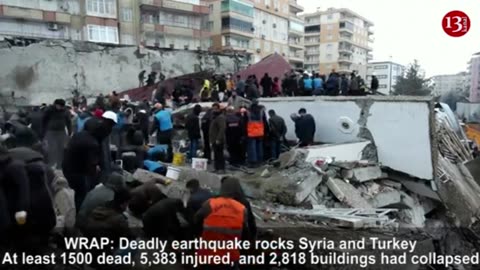 Video of Massive waves hit Turkey's coastline, fears of Tsunami