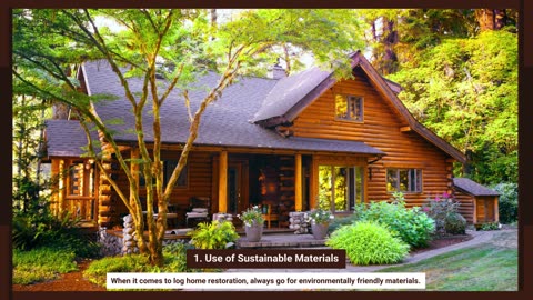 Transform Your Log Home Appeal