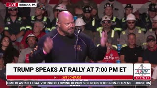 FULL SPEECH: John Sabo at Trump Rally in Indiana, Pennsylvania - 9/23/24