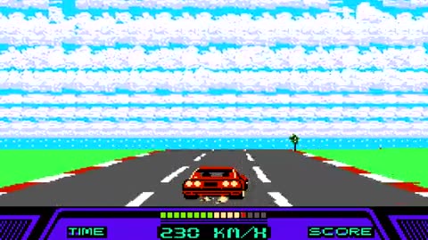 Rad Racer (NES) Playthrough