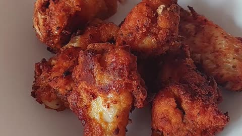 Easy Delicious Homemade Crispy Chicken Wings Recipe 🐔 🔥 🍗 #chicken #homemade #food #foodie #howto