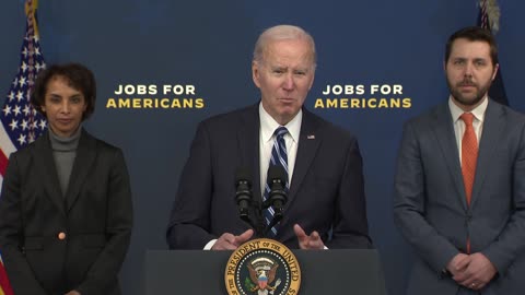 ‘Our plan is working’: President Biden reacts to January jobs report