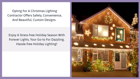 Permanent Christmas Lighting Contractor