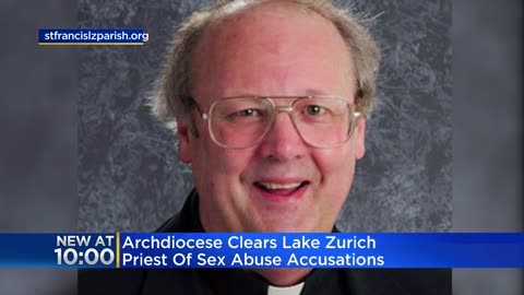 Archdiocese clears priest of sex abuse allegations