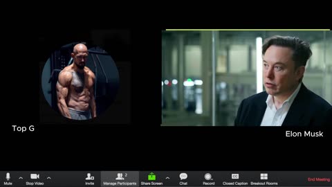 If Andrew Tate and Elon Musk jumped on a Zoom Call