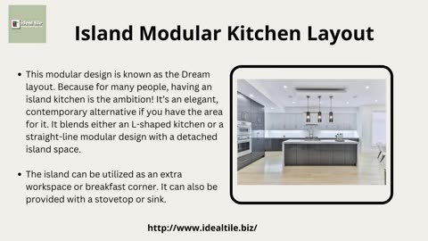 Types of Modular Kitchen Designs - Ideal Tile