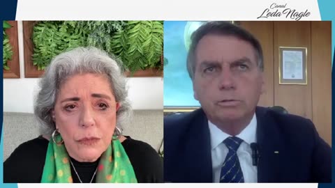 LEDA NAGLE ENTREVISTA JAIR MESSIAS BOLSONARO.