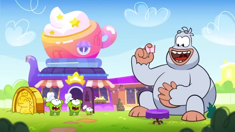 Om Nom Stories 💚 Birthday Surprise (Cut the Rope) 💚 Kedoo ToonsTV