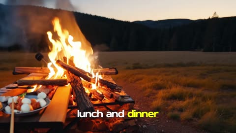 Camping meal plan for free