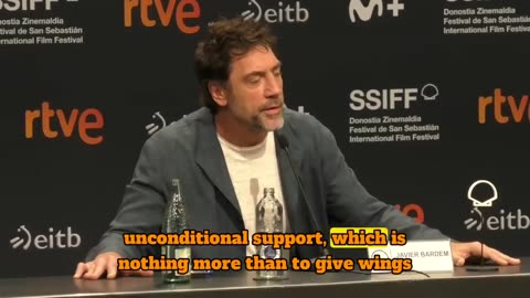 JAVIER BARDEM : Jacob is committing crimes against humanity in غزة