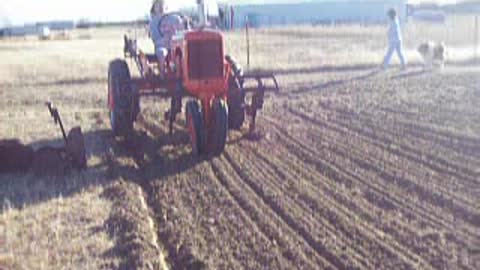 1948 Allis Chalmers C working in the Garden