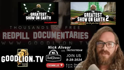 Nick Alvear-GoodLionTV -INTERVIEW- The Greatest Show on Earth Part2 - WHY, About Film Making & more