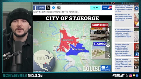 Racial Tensions Result In NEW CITY Of Wealthy White People Seceding From Baton Rouge, City WINS Suit