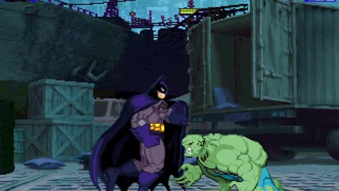 Batman Takes on Killer Croc