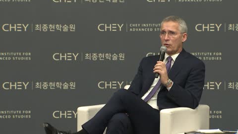 NATO Secretary General Jens Stoltenberg speech at the CHEY Institute, Seoul, 29 JAN 2023