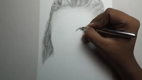 Vikings Lagertha Lothbrok's Best Look Pencil Drawing