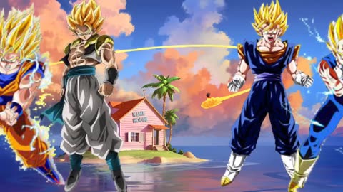 Who is stronger / goku & gogeta vs vegeta & vegito