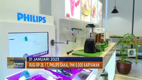 Perusahaan PHILIPS lakukan PHK 6.000 Karyawan