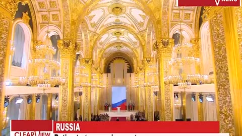 RUSSIA: PRESIDENT PUTIN SWORN - IN FOR 5TH TERM.