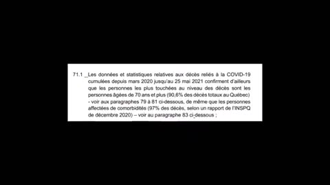 Section 3 : L’inexistence d’une menace grave ou imminente pour la santé de la population