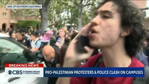 Pro-Palestinian protests at U.S. colleges intensify