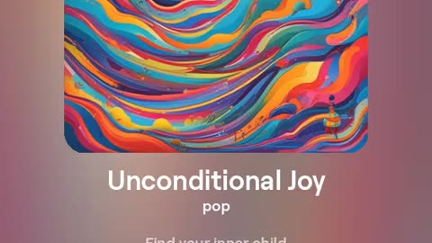 Unconditional Joy