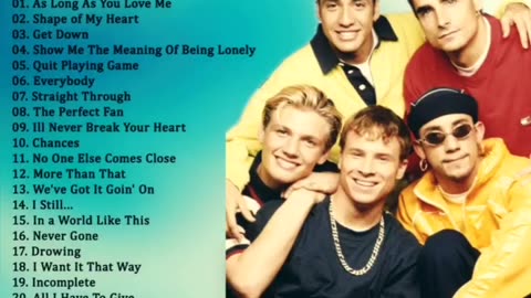 Backstreet boys best songs